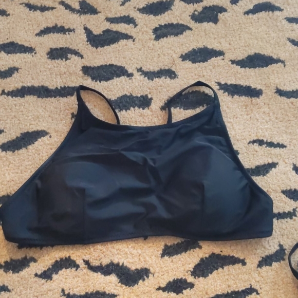 Black Swimsuit with 'No-Nips' pad inserts - Picture 2 of 6